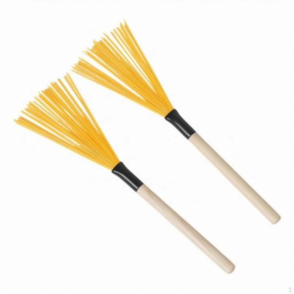 Nylon Drum Brush Flexible Lightweight Drumstick for Drummers, Percussionists, Live