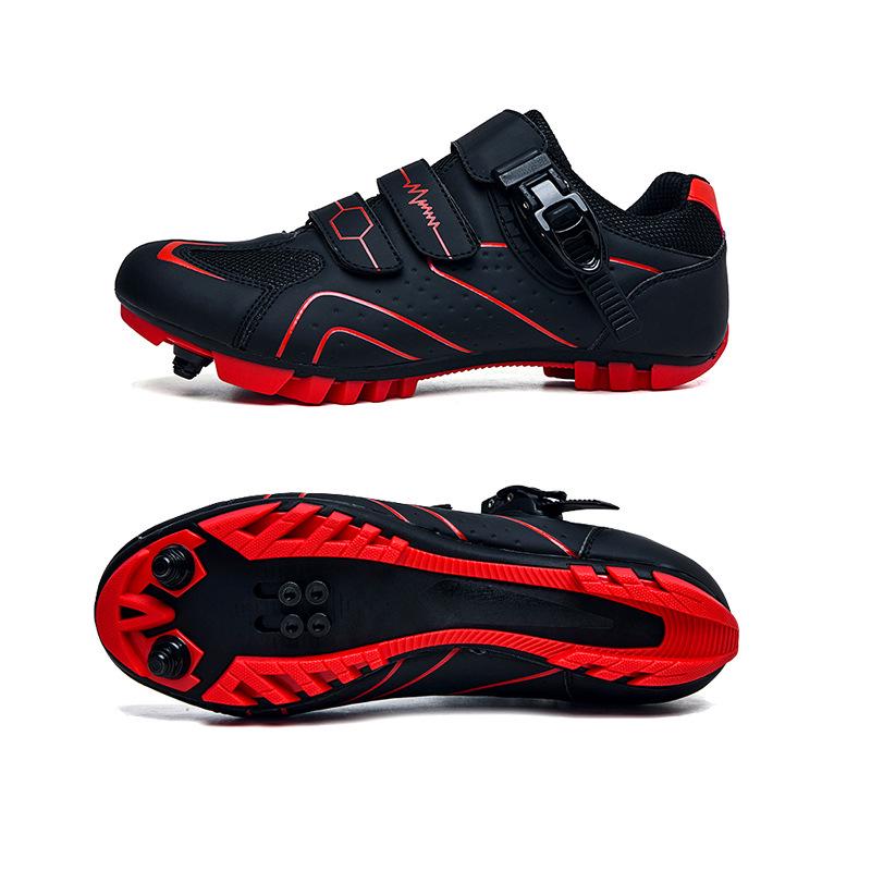 Unisex Reflective Cycling Lock Shoes for Road & Mountain Biking