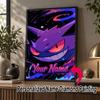Personalized Gengar Diamond Art Custom Name 5D Diamond Painting Full Drill DIY Craft