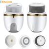 3 IN 1 Ultrasonic Facial Cleaner Pore Face Skin Care Massager Electric Face Cleansing Brush Blackhead Remover Facial Clean Brush