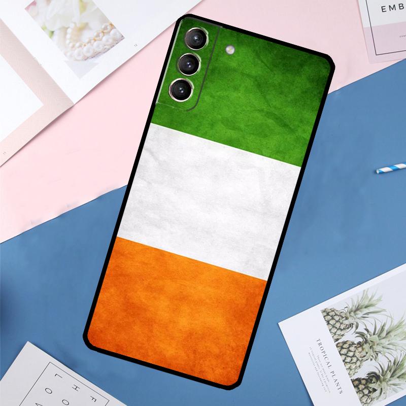Irish Passport Ireland Flag Case For Samsung Galaxy S24 Ultra S20 S21 S22 S23 S25 Ultra S9 S10 Plus S25 FE Back Cover
