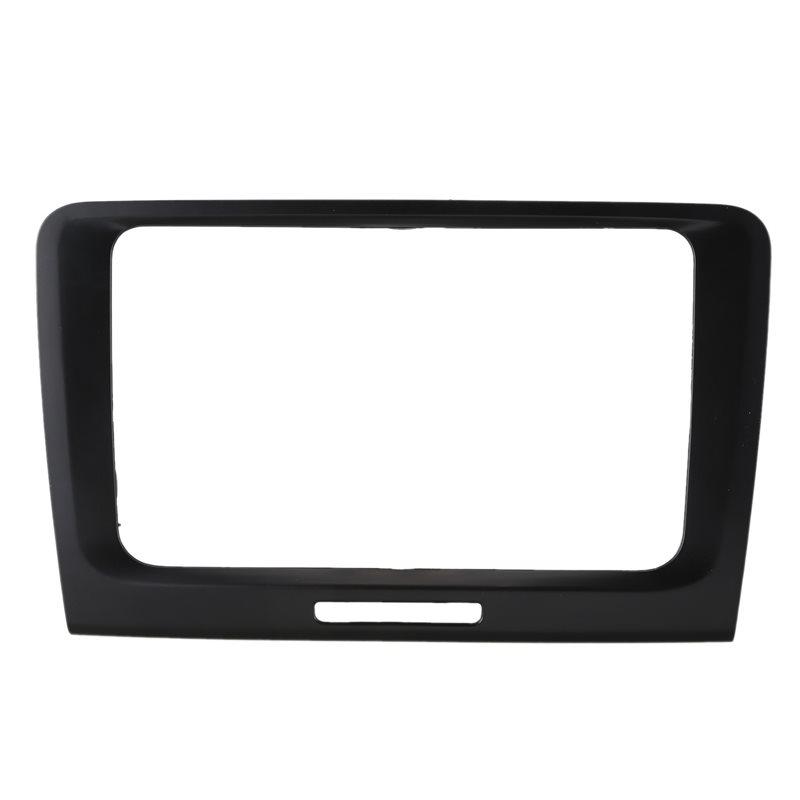 Portable Black 220 X 130 X 210Mm 2 Din Car DVD Radio Fitting Dash Panel Fascia Frame For 2009-2014 Skoda Superb