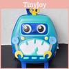 Backpack Eggshell Cute With Robot Print Design For Daily Daycare Use Children