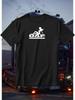 Übergroßes langes T-Shirt mit Aufdruck