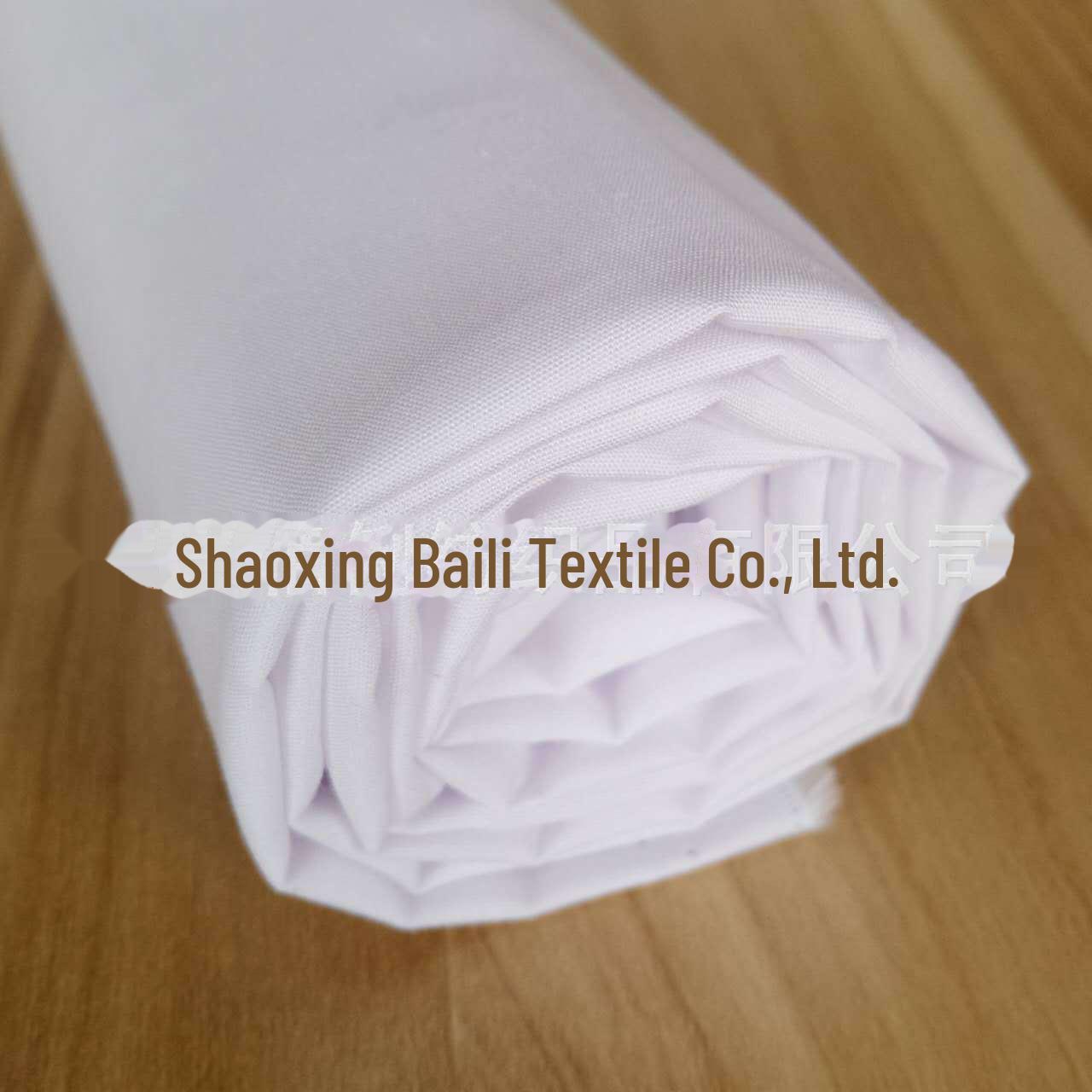 

Ткань поплин высокой плотности из чистого хлопка Baili, 100*100, 143*100, 63 Серая ткань в белый горошек 100% Cotton