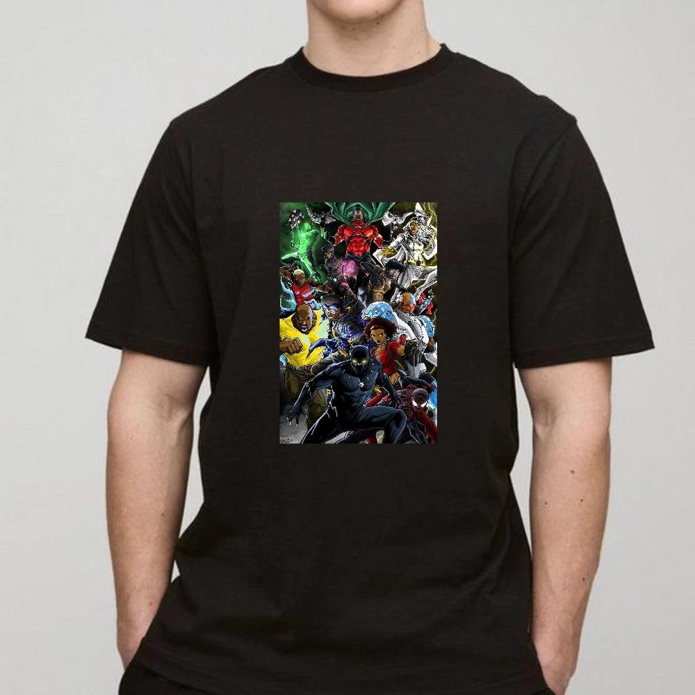 Limited edition black superheroes tshirt made in usa sizes s5xl S
