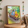 Disney Winnie the Pooh Tigger Eeyore Piglet Oil Painting Kit Digital Painting Art Handmade Diy Home Room Decorations