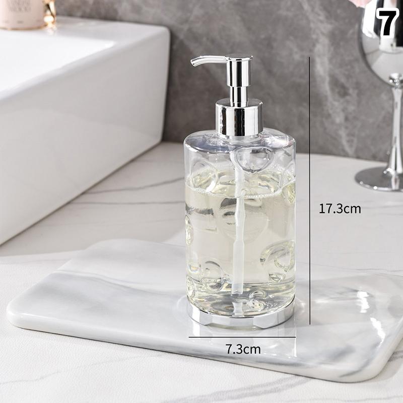 Soap Dispenser For Liquid Bathroom Empty Refill Subbottle Detergent Kitchen Press Type Hand Sanitizers Shower Gel Shampoo Bottle