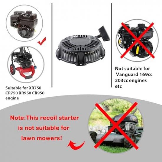 Pull Start Recoil Starter for Briggs Stratton 590607 797276 CR950 CR750 Engine