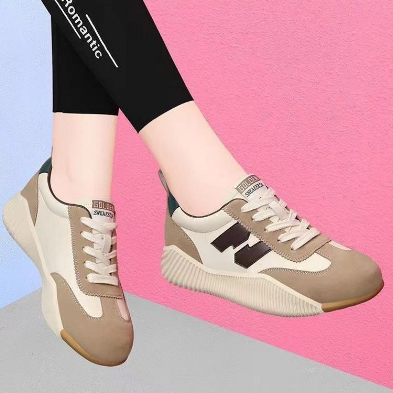 

Casual shoes for women, Spring and Autumn new dad shoes, women s travel casual sports shoes, breathable student shoes 36 коричневый