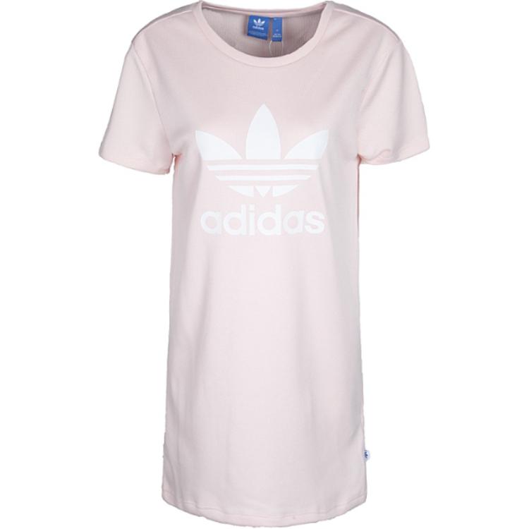 Adidas Originals Short Sleeved Dress Women s Pink BP9420 34