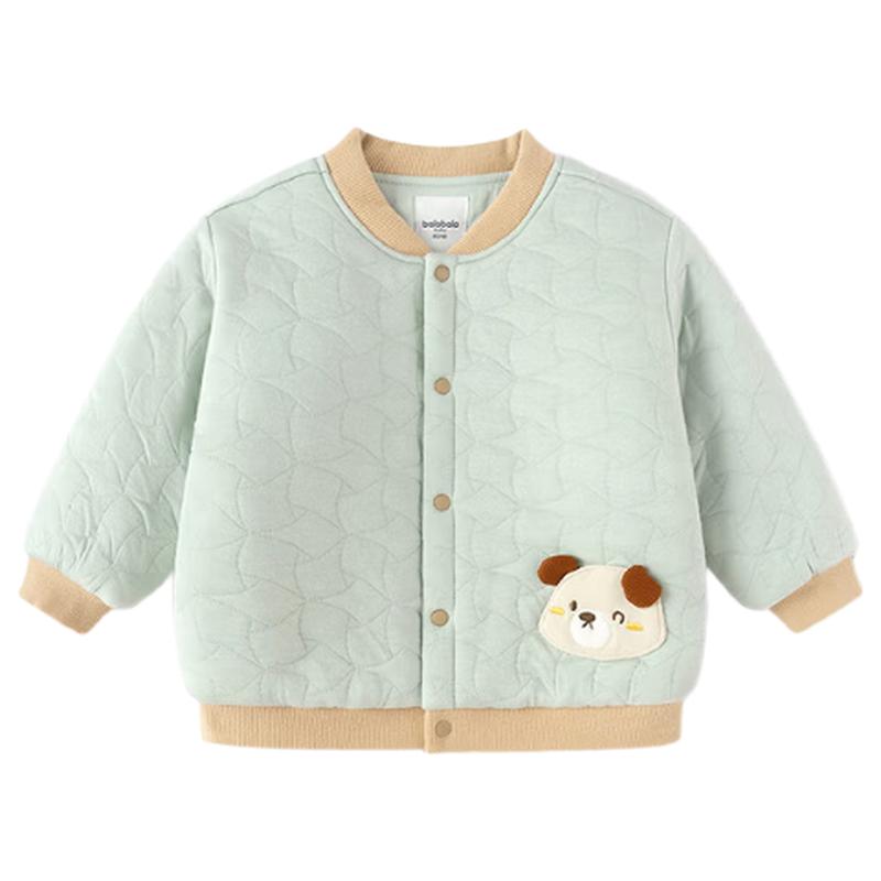 Balabala Baby & Kids Baseball Collar Cotton-Padded Jacket
