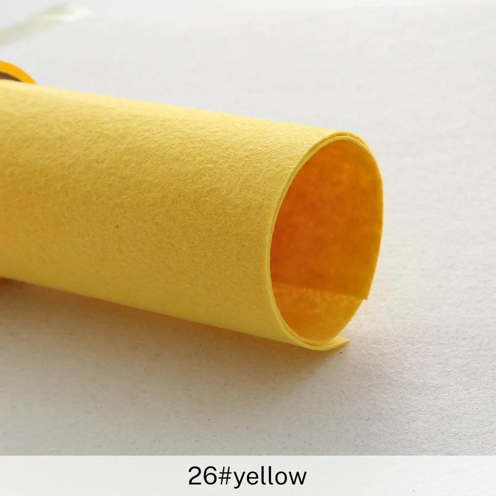 90x45cm Soft Felt Fabric Non-woven Felt Fabric Sheet Patchwork DIY Sewing Dolls Crafts Accessories Material 1mm Thick TJ10300