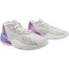 Adidas D.O.N. Issue #4 Mitchell 4 Low top Children's Basketball Shoes Gray Purple HR1785