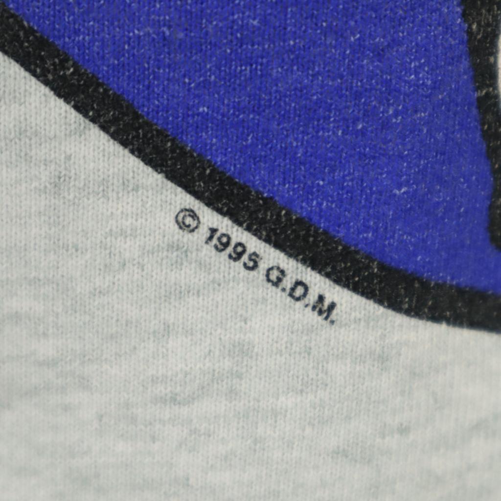 FRUIT OF THE LOOM 90s Made In USA Old Back Print Grateful Dead Bear Long Sleeve Sweat Trainer Men's Used