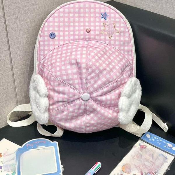 

Рюкзак — легкий и повседневный рюкзак для поездок на работу весной и летом. розовый