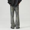 Xxbro Herren Amerikanische High Street Gewaschene Bambus-Baumwolle Schlaghose mit weitem Bein