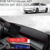 FOR NEVO Qiyuan A07 NEVO A07 -2025 Car Dash Mat Dashmat Dashboard Cover Sun Shade Dash Board Cover Carpet Accessories