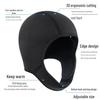 Spot 2MM Quick-Dry Swim Cap: Soft, Warm Nylon Hood for Swimming, Surfing, and Diving with Sunscreen Protection