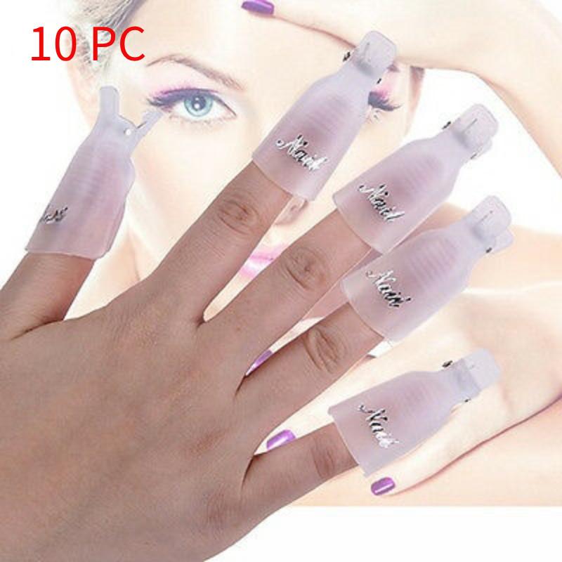 Manicure Pedicure Nail Clipper Kit With Durable Plastic For Easy Nail And Gel Removal