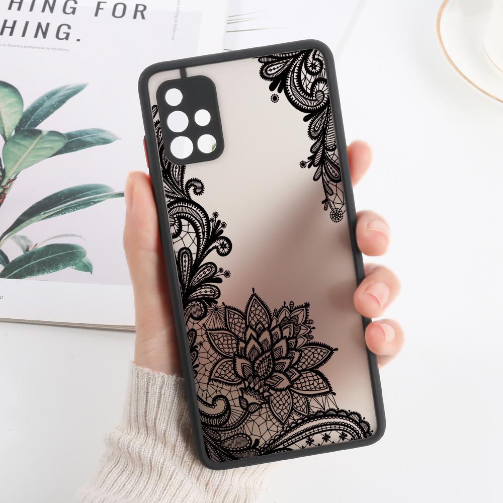 

Чехол Mandala для Samsung A53 5G, чехлы Galaxy A52 A52s A33 A13 A54 A34 A32 S23 Ultra S22 S21 Fe A51 A50, жесткий матовый чехол Funda S21