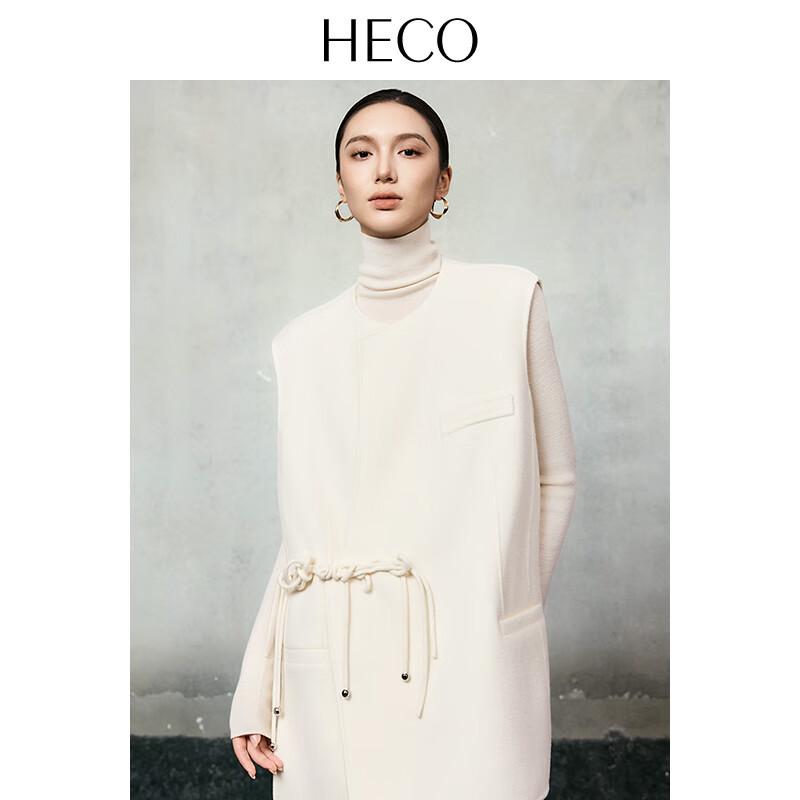 HECO Gui Zhen Women's New Chinese Style Wool Blend Vest