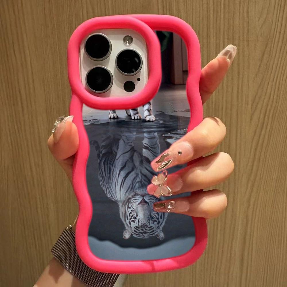 Ae86 Lion Black Design Art Protective Phone Cases for Samsung S24 Plus S23 Ultra A14 A55 A06 Honor X9b Motorola OnePlus Big Wave TPU Back Cover