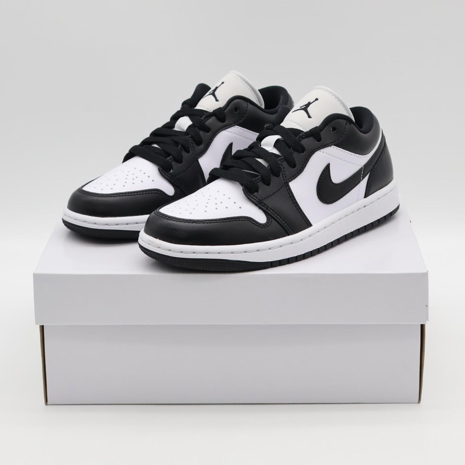 DC0774-101 Nike Air Jordan 1 Low Белый Черный Панда (Женский) 11.5W