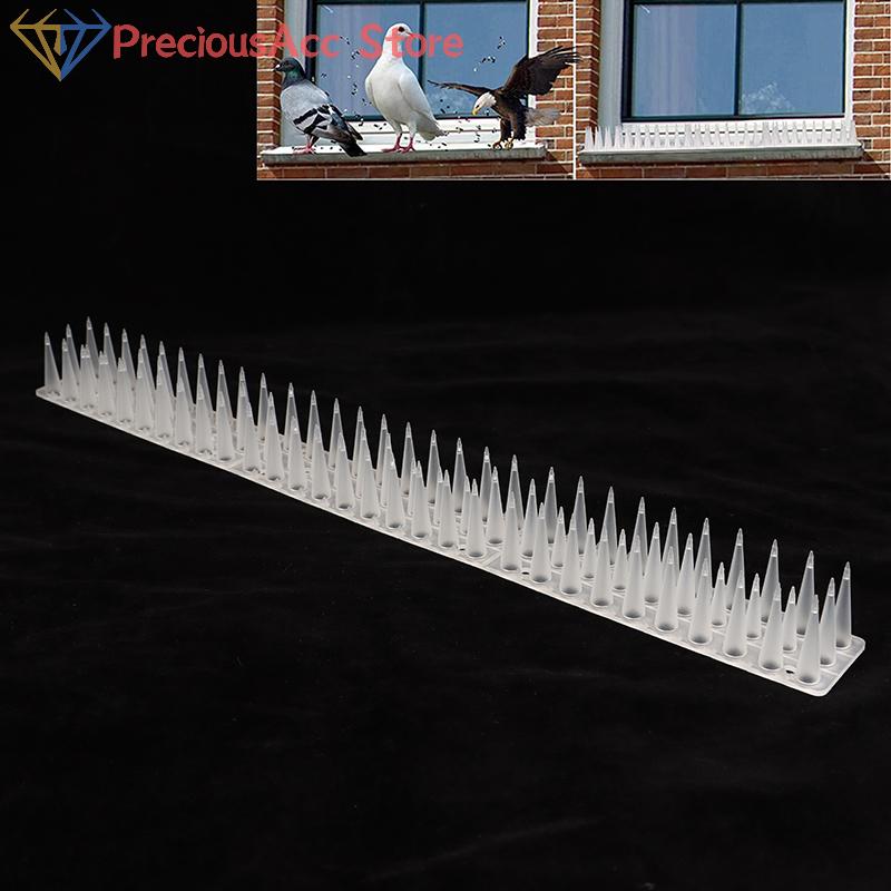 Plastic Bird Repellent Spikes Garden Fence Anti Pigeon Cat Animal Deterrent DIY Outdoor Protection Accessory