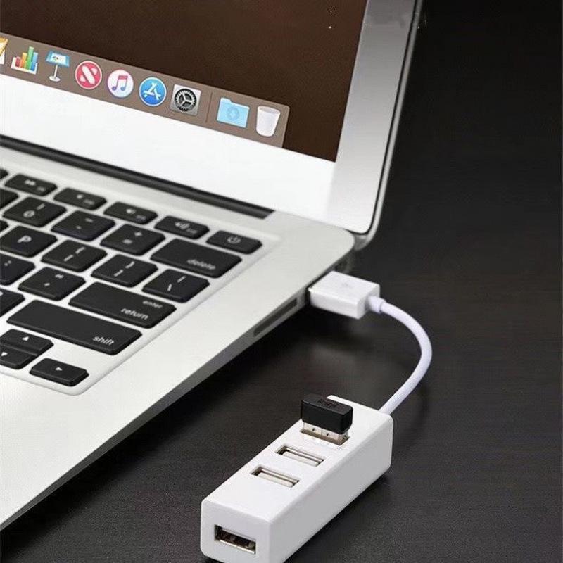 USB 3.0 Hub: 4-Port Extender for Desktop, Laptop, and Phone Charging