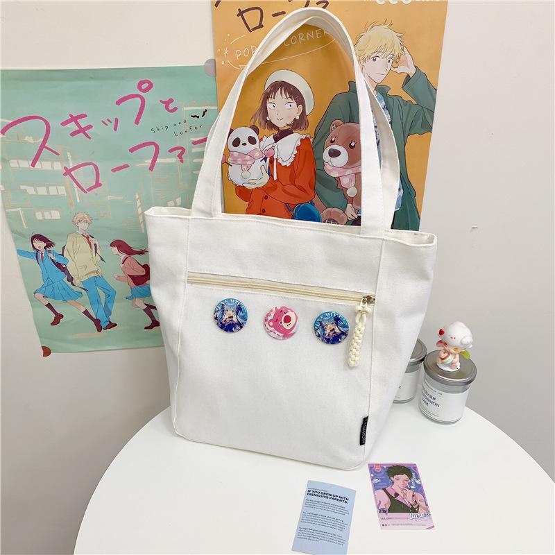 

Холщовая сумка, повседневная на плечо, женская, с нишевым ретро-дизайном, большой вместимости, для поездок и работы, сумка почтальона белый