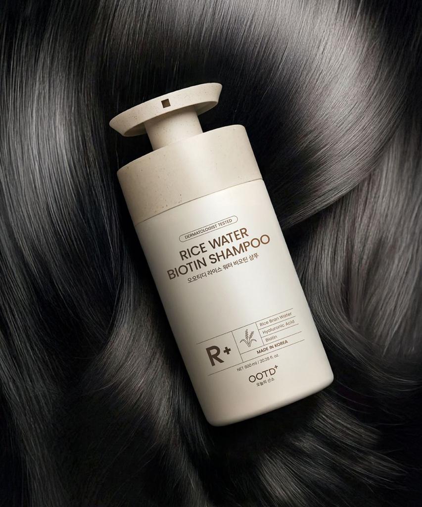 Rice Water Biotin Shampoo 600ml