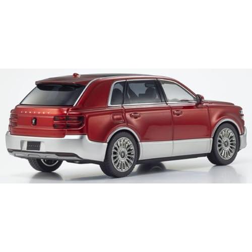 Kyosho Original Maßstab 1/43 Toyota Century (Rot/Silber) mit Fromage-Innenausstattung Druckgussmodell KS03926RS