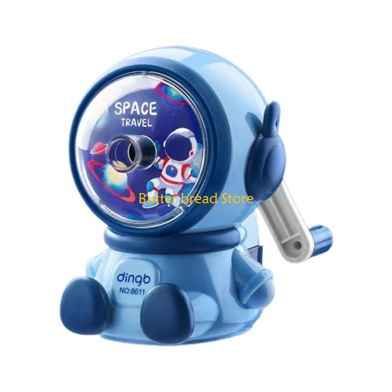 

W89C Cute-Astronaut Pencil Sharpener for Wooden Pencil Sketch Pencil Coloring Pencil синій