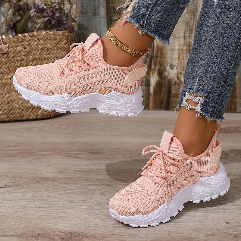 Shoes Female Summer Fashion New Women's Shoes Mesh Breathable Thick Bottom Retro Gump Shoes Korean Sports Shoes