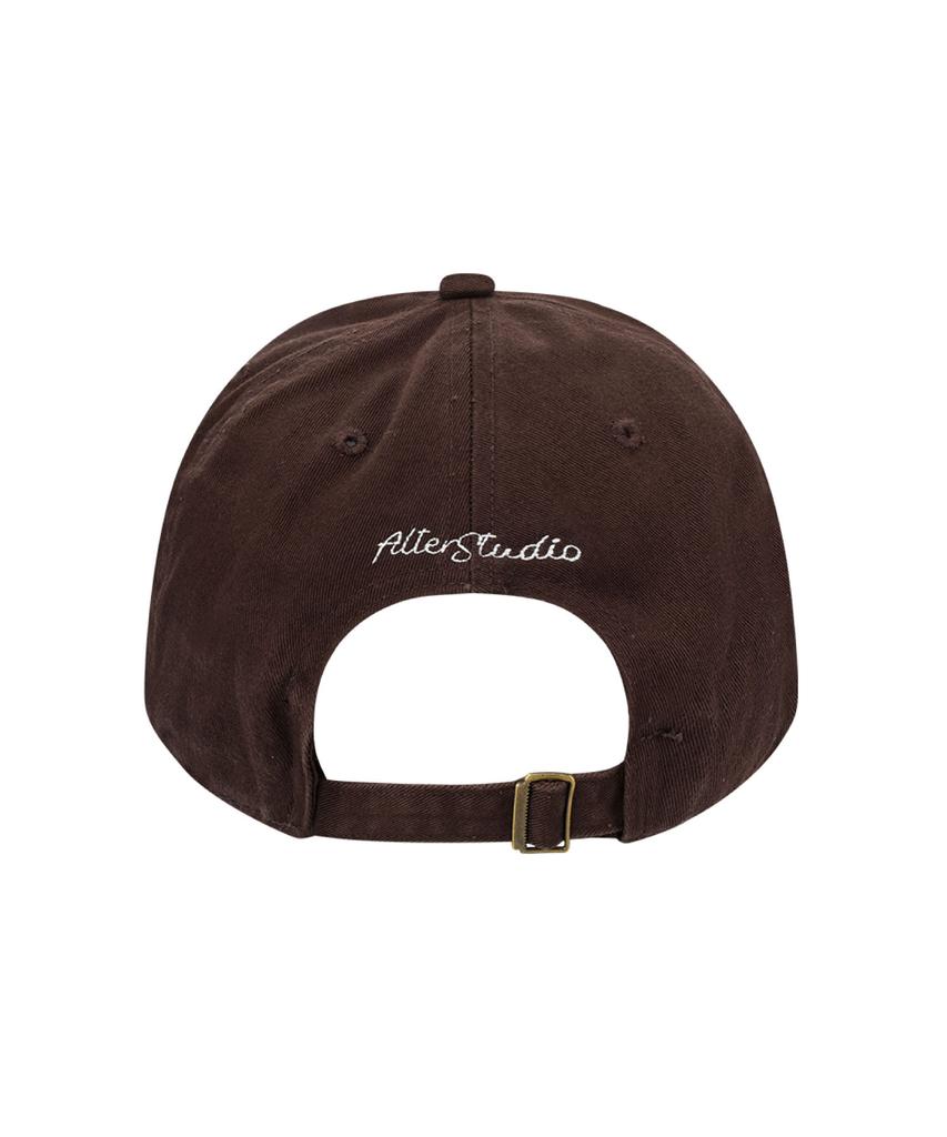 ALTER STUDIO Washed As 82 Ball Cap_Brown