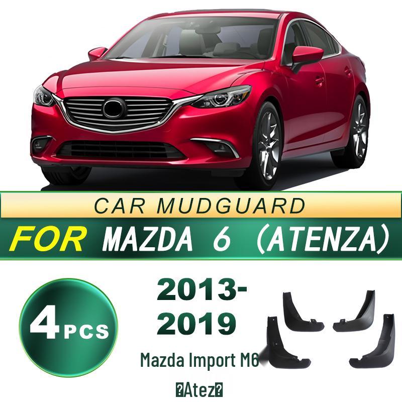 2013-2019 Mazda M6 Atenza Soft Rubber Mud Flaps
