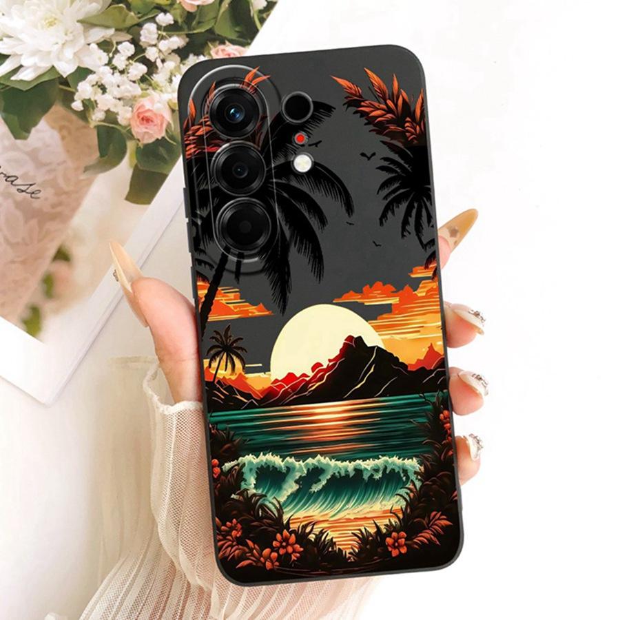 Phone Case For Tecno Camon 50 Pro 4G Funda Capa Panda Rabbit Protective Casing Tecno Camon 50 4G Soft Silicone TPU Cover Coque