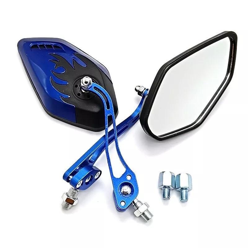Motorcycle Rearview Mirror 360° Rotating Adjustable Electric Vehicle Scooter Universal Modification Accessories