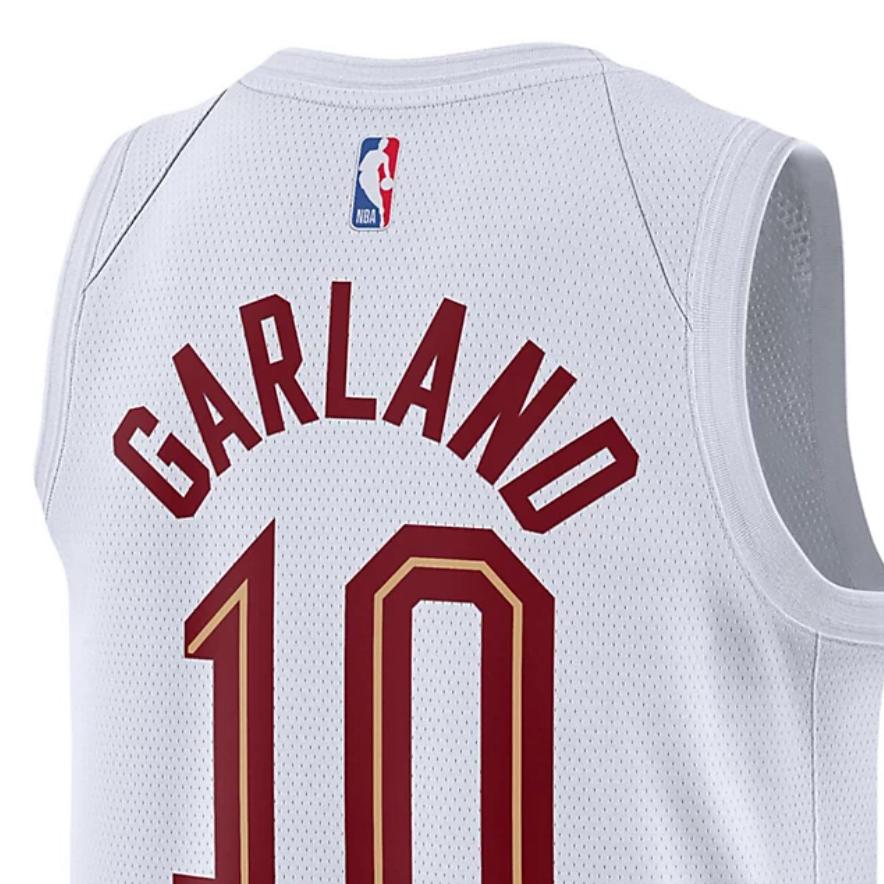 Nike X NBA Dri-Fit Cleveland Cavaliers Crew Neck Fashion Soft Swingman Association Edition Darius Garland 10 Basketball Jersey DN2073-102