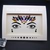 Cat Face Masquerade Rhinestone Stickers & DIY Jewelry Ring for Makeup