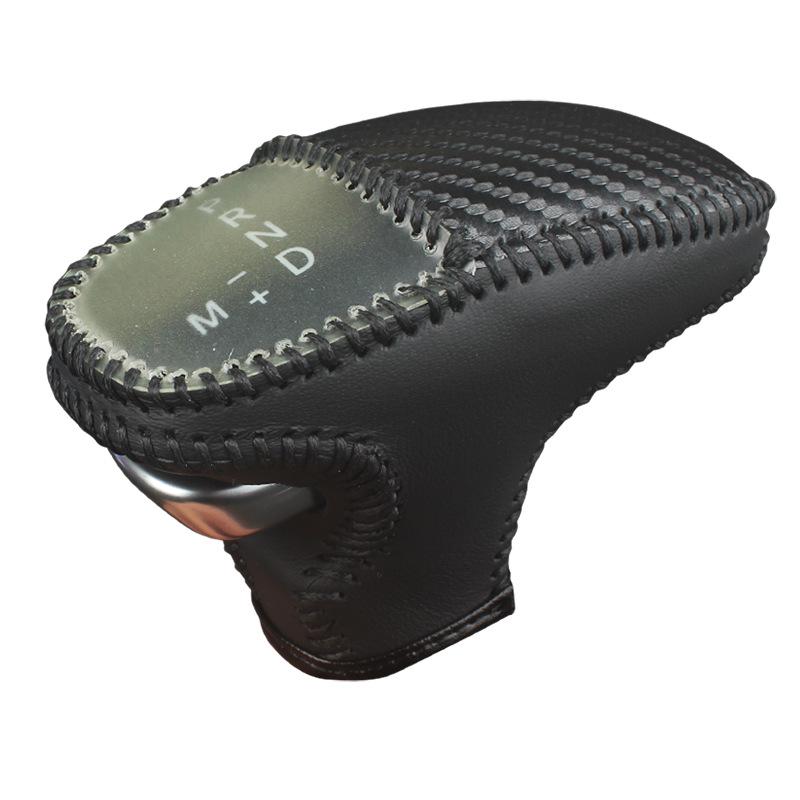 Cross-Border Genuine Leather Gear Shift Boot & Knob for Dodge Challenger, Charger & Durango