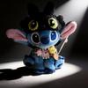 Stitch And Toothless Plush Toy With Knit Craft For Gift Giving