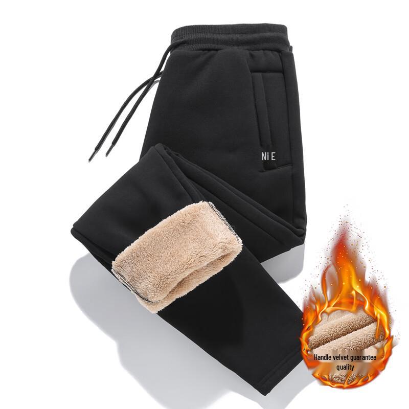 

JEEP SPIRIT Men s Fleece-Lined Lamb Wool Sweatpants L