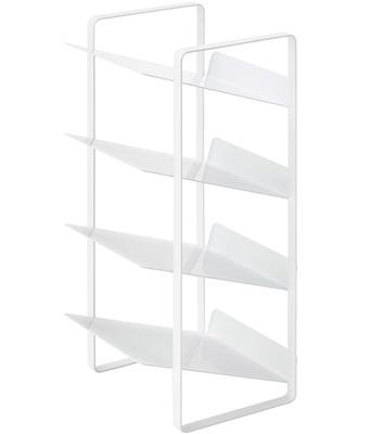 Yamazaki Jitsugyo Under Sink Bottle Stocker 4 Tiers White Tower Kitchen Stocker Stock Storage 4304 Approx. 20X20.5X40cm