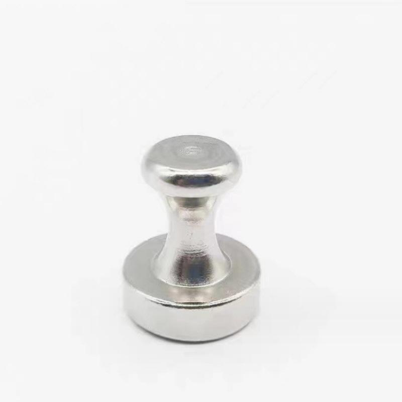 Büro-Metall-Stecknadelmagnet 12 * 16mm Edelstahl Starker Magnetischer Pin Schreibwaren Starker Magnetischer Pin