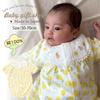 De Jersey Pear X Lemon Pattern Summer Length Sleeves Snap Newborn Baby Baby Clothes Cool Unisex Hospital Clothes Boys Girls Simple Cute Cotton [Cream