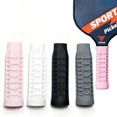 Silicone Pickleball Paddle Grip Cover Replacement Non-Slip Pickleball Racket Handle Sleeve Reusable Pickleball Racket Overgrip