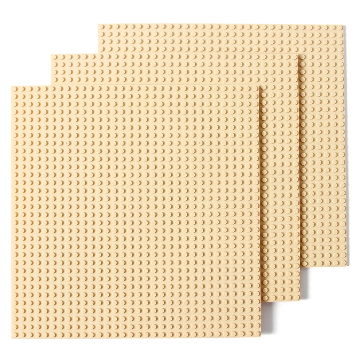 

Базовая пластина Блок Пластина Классическая Двусторонняя Совместимая 32 x 32 Шипа x 3 (Бежевые простыни)