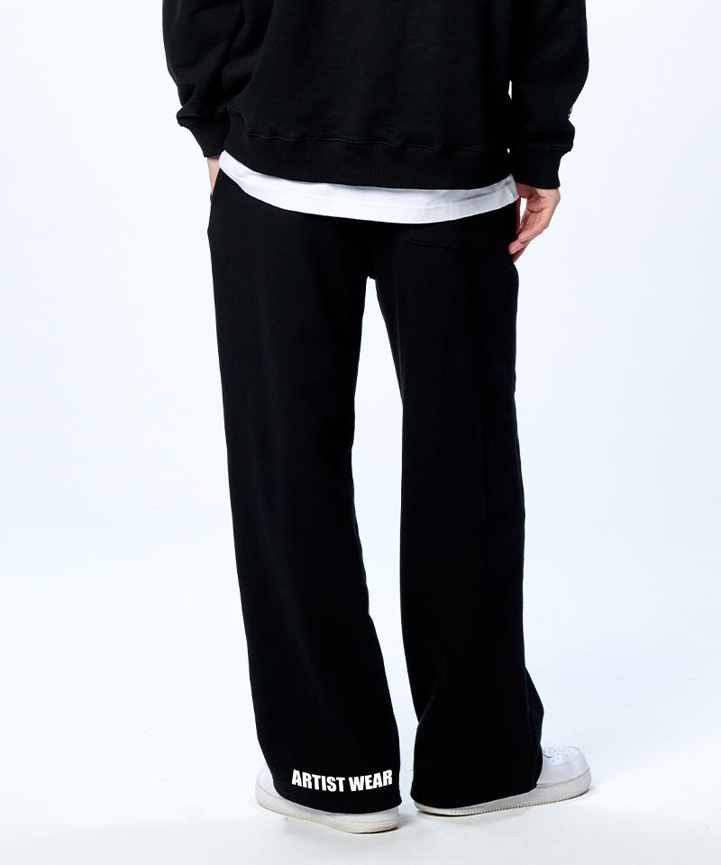ARTISTWEAR [Atw] Logo Wide Banding Pants_Bk